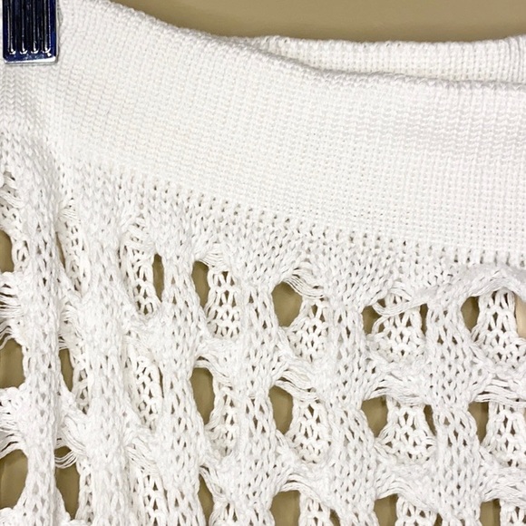 Open Knit Lace-Up Cover-Up Skirt NWT - Picture 13 of 15